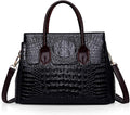 Woman Handbags Bags for Women Crocodile Top Handle Bags Luxurious Leather Fashion Handbags PU Leather