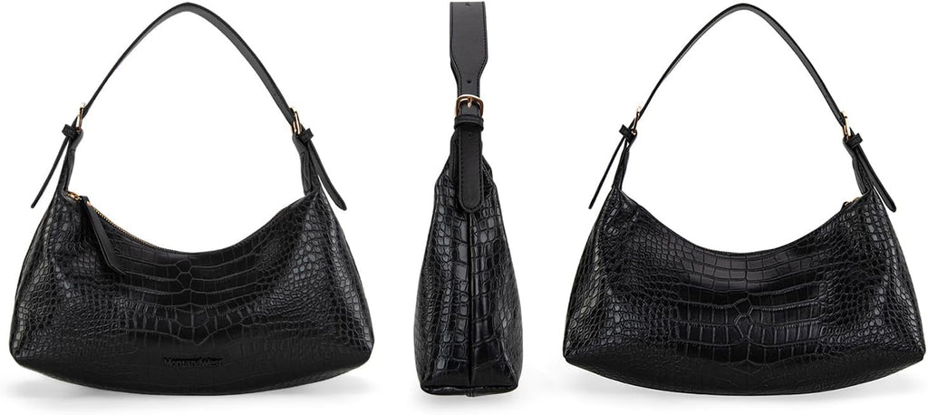 Shoulder Bag for Women Small Handbag Crescent Purse
