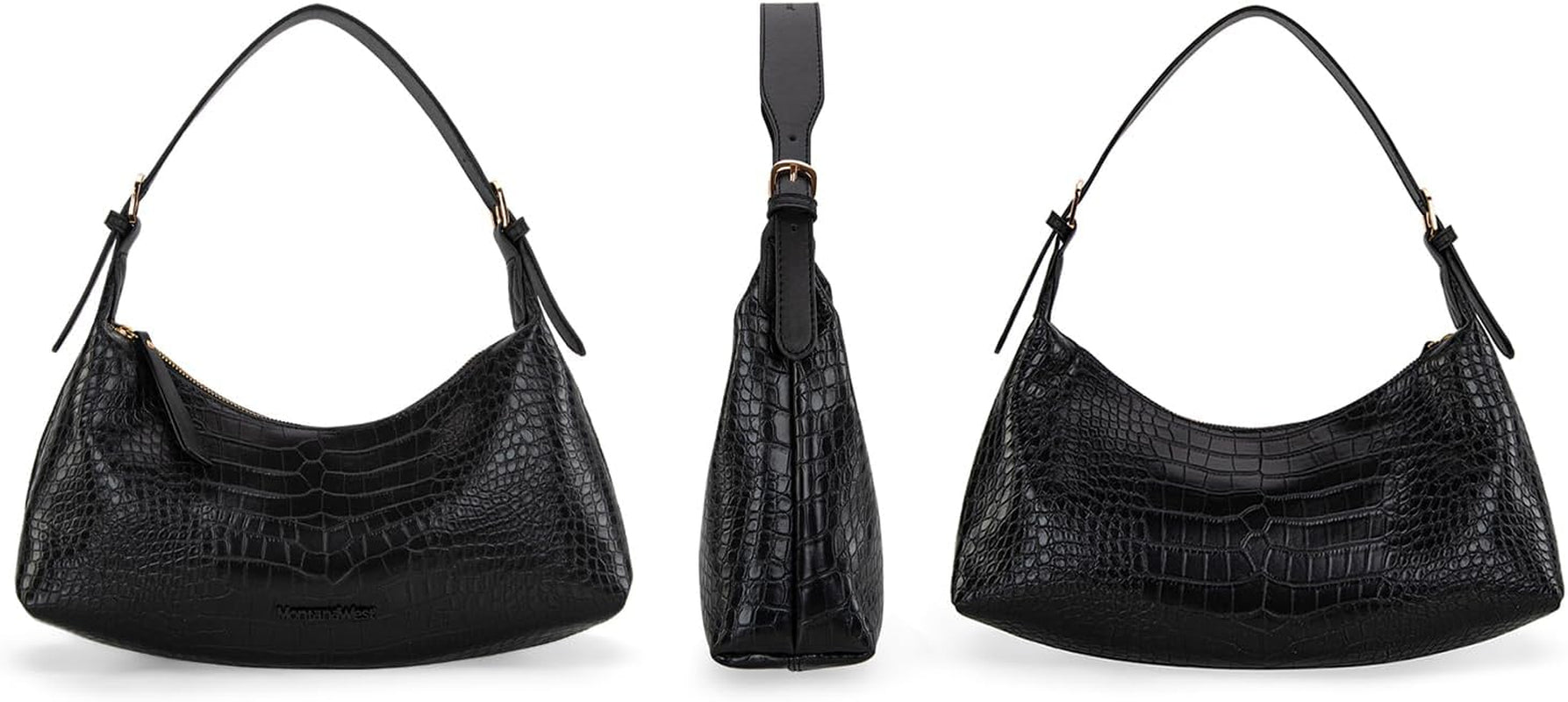 Shoulder Bag for Women Small Handbag Crescent Purse